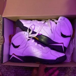 Air Jordan 7 retro white bronze cardinal red blk